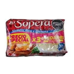 Crema La Sopera X3 unidades