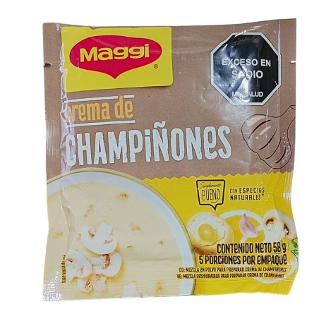 Crema de Champiñones Maggi  X58gr