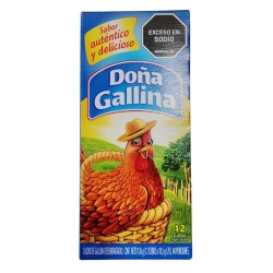 Caldo Doña Gallina Cubo X12 unidades