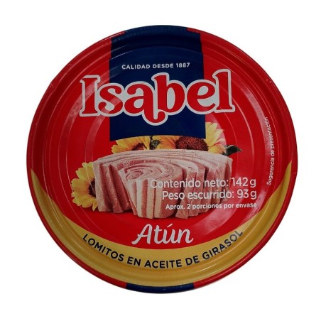 Atún Isabel X142gr Aceite Girasol