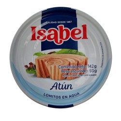 Atún Isabel X142gr Agua