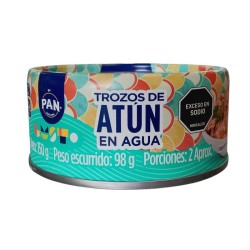 Atun Pan Trozos Agua X150gr