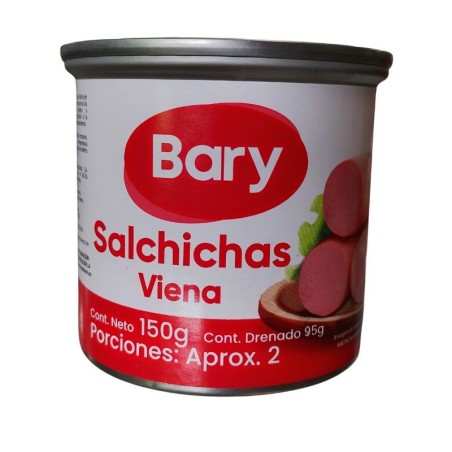 Salchicha Bary Viena X150gr