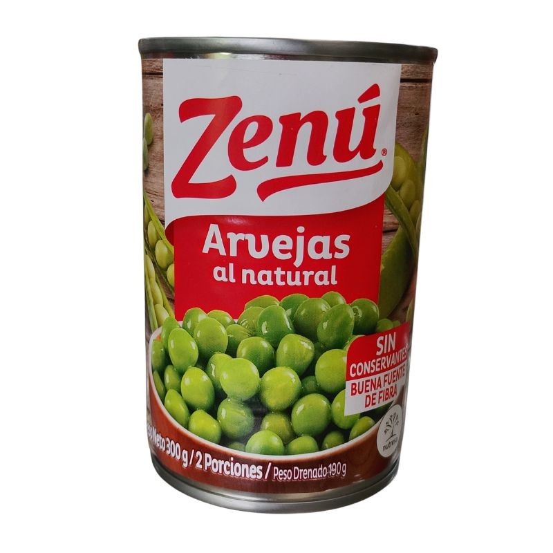 Arveja al natural Zenu X300gr