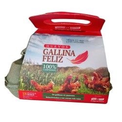 Huevos Gallina Feliz X18 unidades