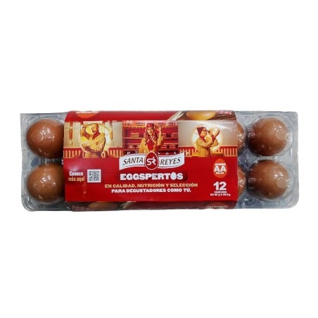 Huevos Santa Reyes X12 Unidades Dobble AA