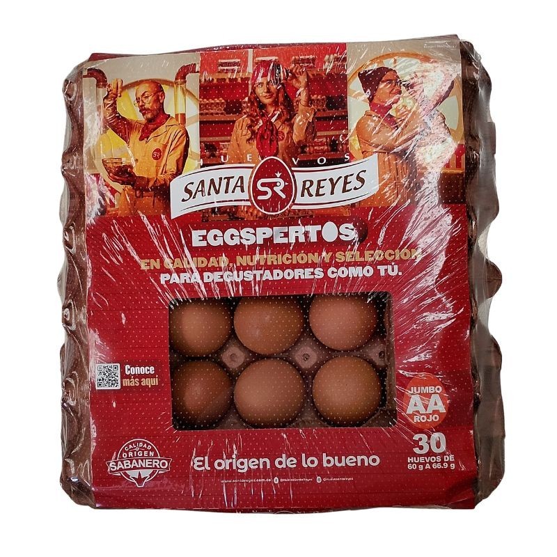 Huevos Santa Reyes X30 Unidades Doble AA