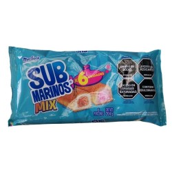 Ponqué Bimbo Lonchera Submarino X6 unidades X204gr