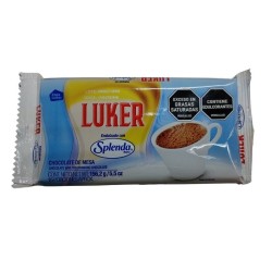 Chocolate Luker X156gr Splenda Pastilla