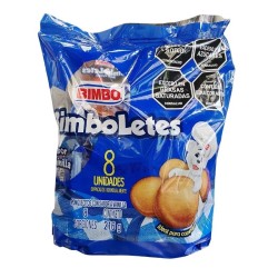 Ponqué Bimbo Bimboletes  vainilla X8 unidades