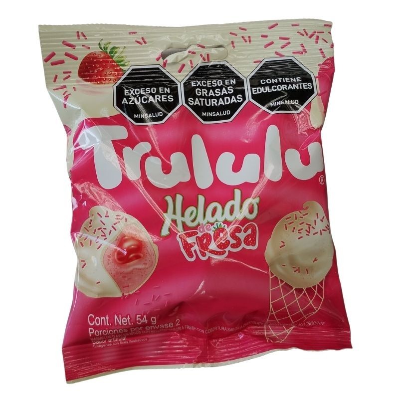 Trululu Helado Fresa X54gr
