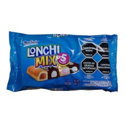 Ponqué Bimbo LonchiMix X5 unidades X141gr