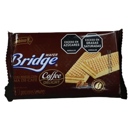 Galletas Wafer Bridge Coffe X87gr