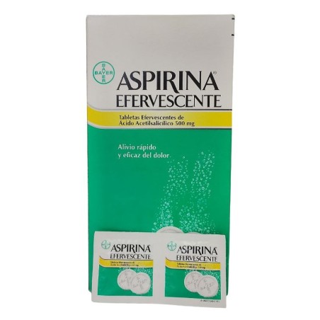 Aspirina Efervescente Fracción X2 Tabletas