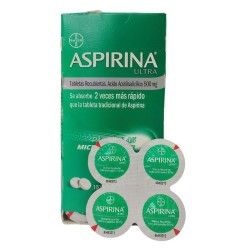 Aspirina Ultra Fracción X4 Tabletas