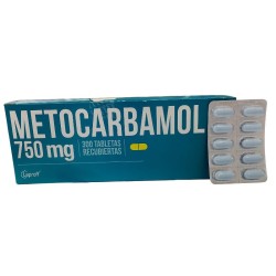 Metocarbamol X750Mg X10 Tabletas