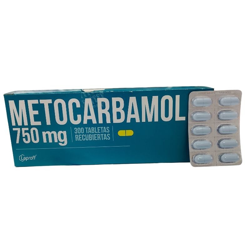 Metocarbamol X750Mg X10 Tabletas