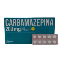 Carbamazepina Laproff Fracción X10 Tabletas X200mg
