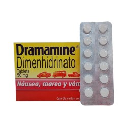 Dramamine Fraccíon X12 Tabletas