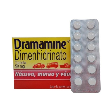 Dramamine Fraccíon X12 Tabletas