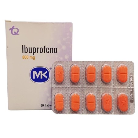 Ibuprofeno Mk Fracción x10 Tabletas x800mg