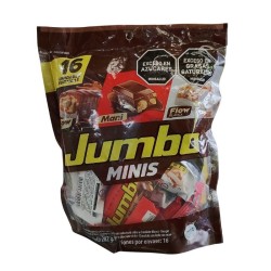 Chocolate Jumbo X282gr  Minis X16 unidades