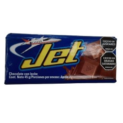Chocolatina Jet Leche X45gr Tradicional