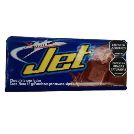 Chocolatina Jet Leche X45gr Tradicional