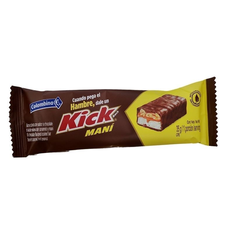 Barra Kick Mani Colombina X35gr