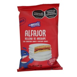 Muii Alfajor Chocolate Blanco X55gr