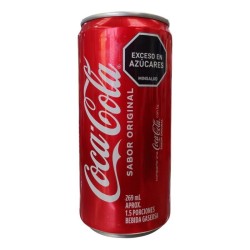 Gaseosa Coca Cola en Lata X269ml