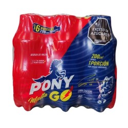 Pony Malta Go  X200ml X6 unidades