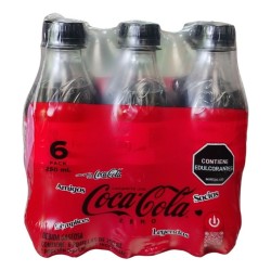 Coca Cola Zero X6 unidades X250ml