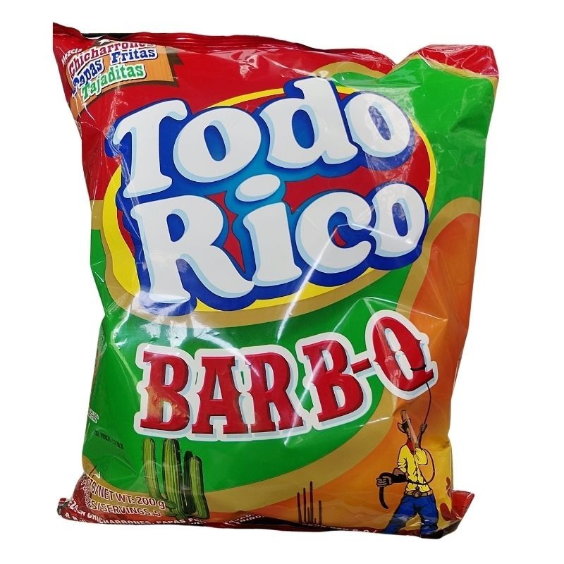 Papas Todo Rico BBQ X200gr