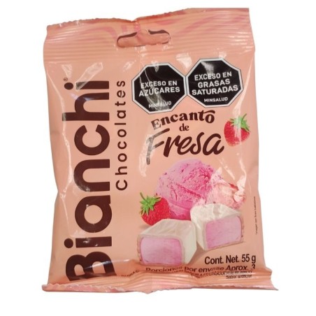 Bianchi Chocolates Encanto de Fresa X55gr