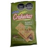 Galletas Crakeñas Oliva y Orégano X6 paquetes X144gr