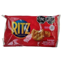 Galletas Ritz Original X120gr X6 paquetes individuales