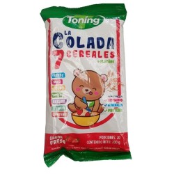 Colada 7 Cereales + Plátano Fresa X200gr