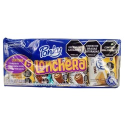 Ponky Lonchera X5 paquetes X165gr