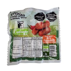 Chorizo Coctel Jalapeño Premium Colanta X300gr X5porciones