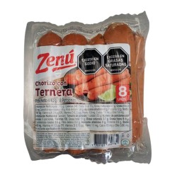 Chorizo Con Ternera  Zenu X440gr X8 porciones
