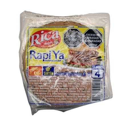 Mortadela para AZar Rica X4 tajadas X300gr