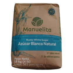 Azucar Blanca Natural Manuelita X4 libras