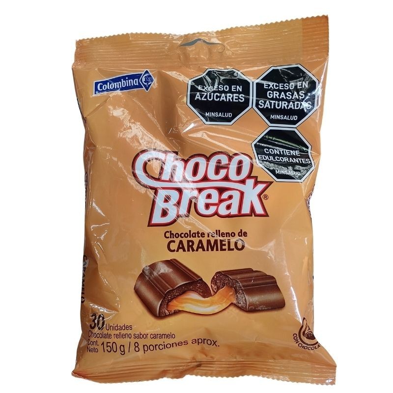 Choco Break Colombina X30unidades Caramelo