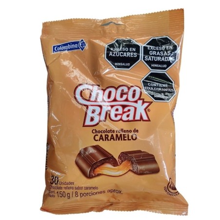 Choco Break Colombina X30unidades Caramelo