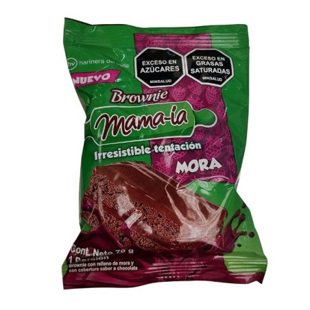 Brownie Mama-ía Mora  X70gr