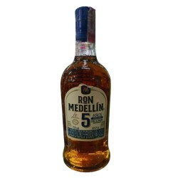 Ron Medellin 5años Sin Azucar X750ml