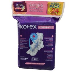 Toallas Kotex Nocturnas Ultra Protect X24 unidades