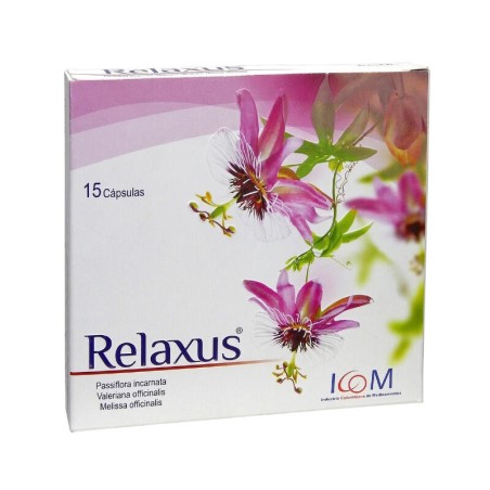 Relaxus Pasiflora Valeriana X15Capsulas