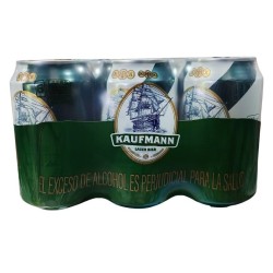Cerveza Kaufmann X6 latas X330cm